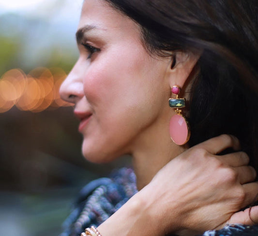 Shop Women's Gold Plated Statement Earrings at RM Kandy