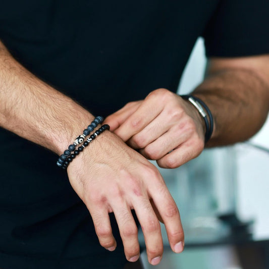 Shop Men's Premium Beaded Bracelets Handmade At RM Kandy