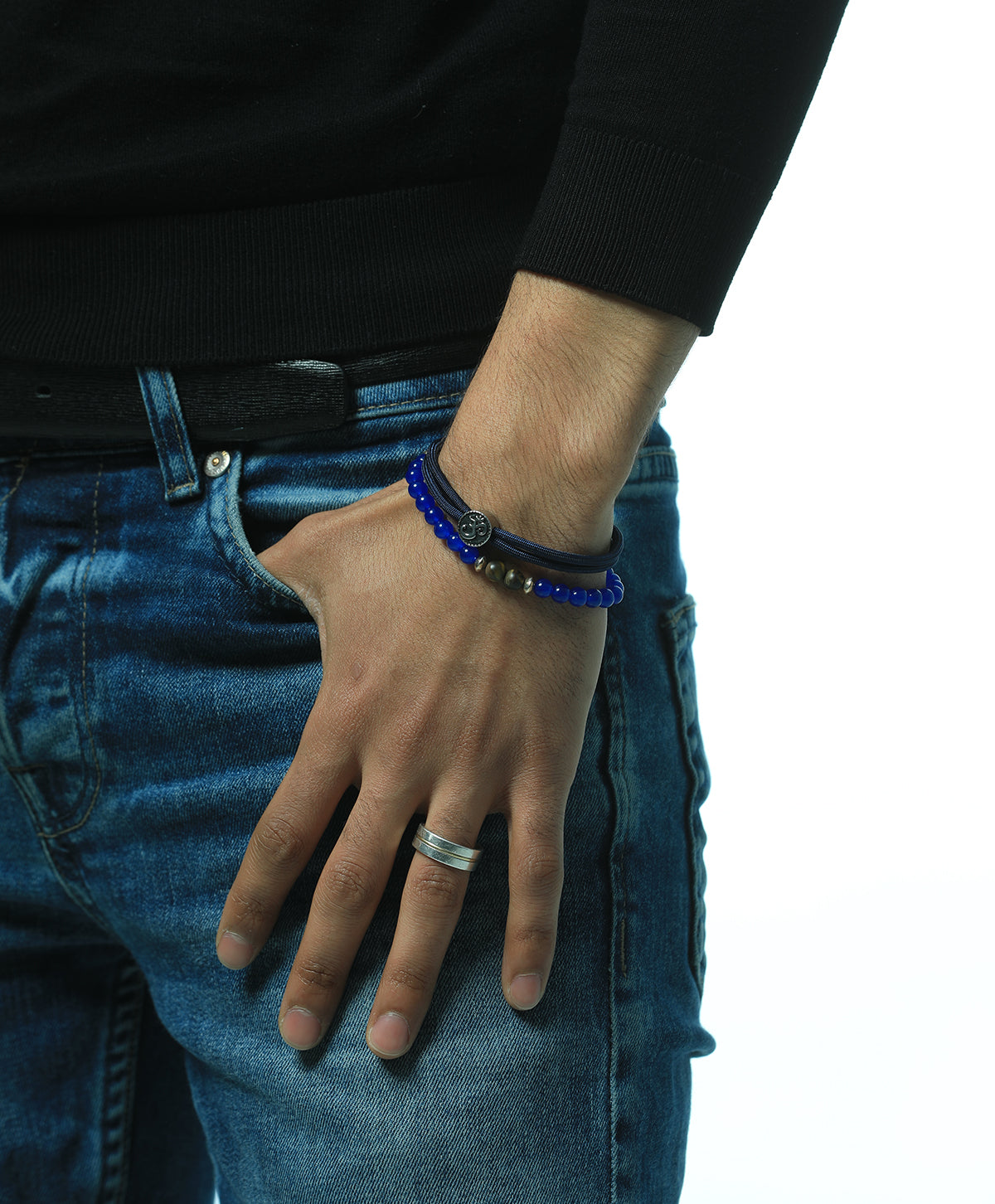 DUNHILL, Midnight blue Men's Bracelet