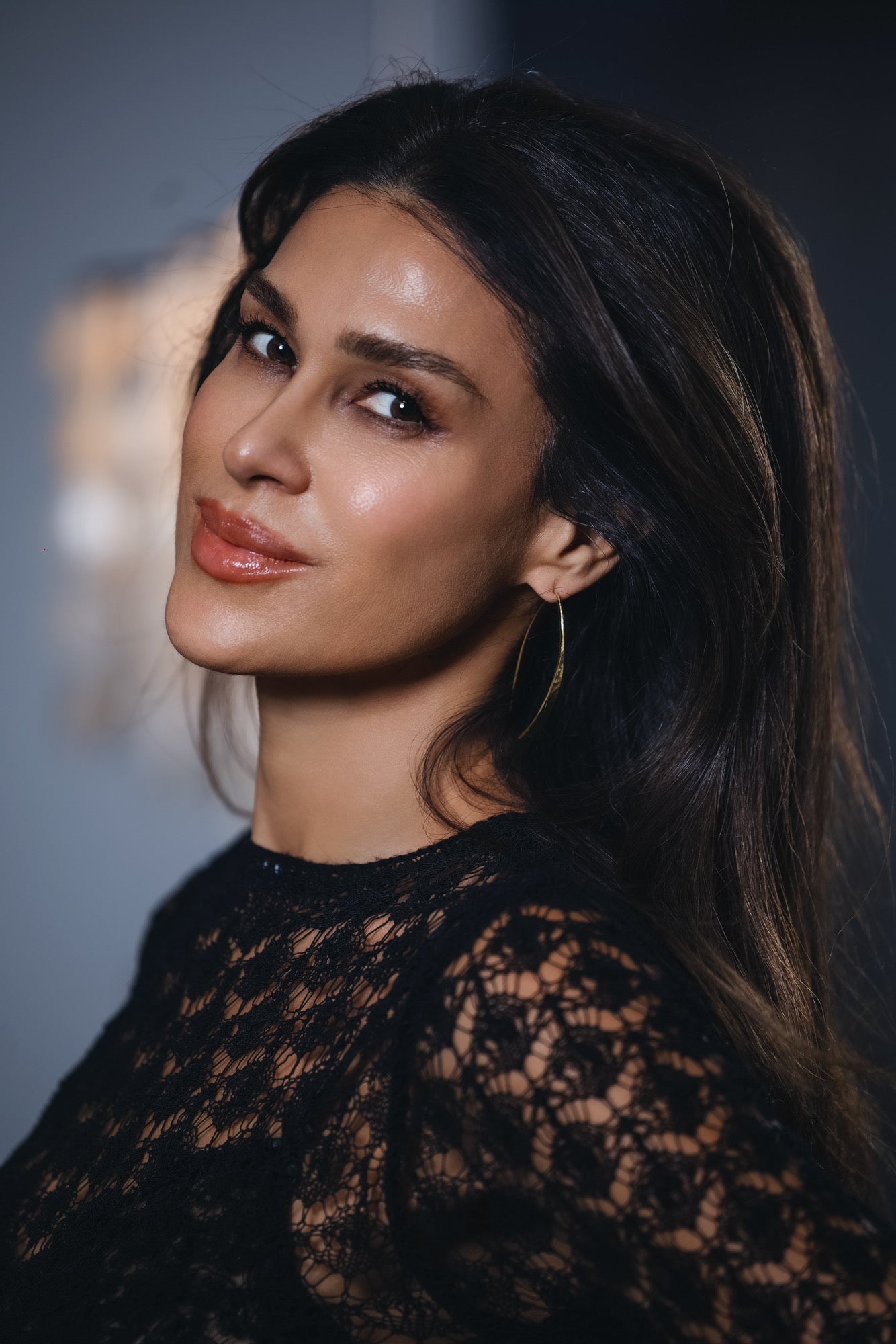 Gold Statement Slip Through Earrings for women at RM kandy