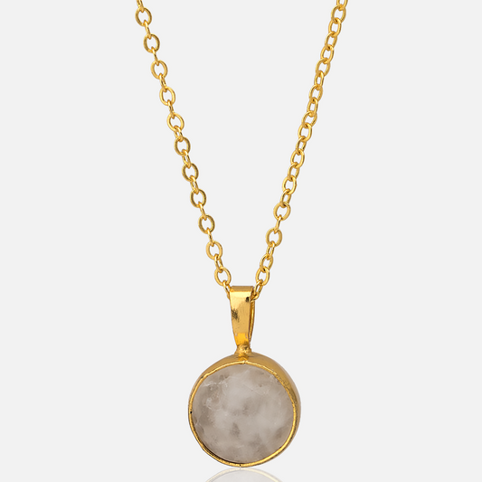 Moonstone Pendant Necklace for women handmade at RM kandy