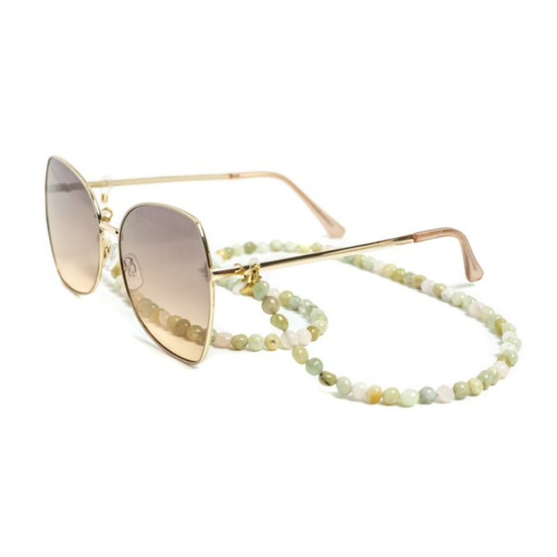 Morganite Handmade Sunglass and Mask chain for women at RM Kandy