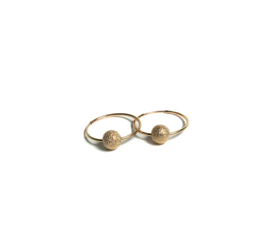 Yasmine Gold Hoops