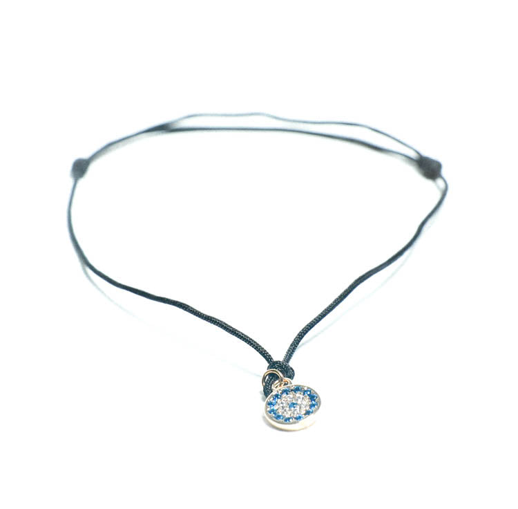 High Quality Handmade String Bracelet Gold Plated Evil Eye charm Bracelet Unisex