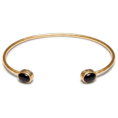 Onyx Cuff Bracelet