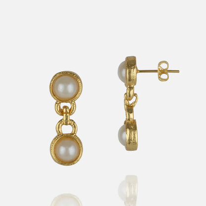 Celeste Pearl Drop Earrings