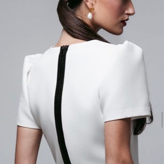 Pearl with Gold Flower Drop Earrings for women handmade at RM Kandy