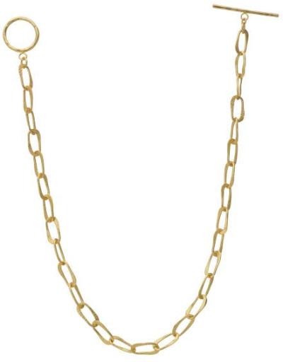 Gold Paper Clip Chain Necklace for women at RM Kandy