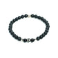 Premium Black Onyx Beaded Evil Eye Bracelet for Men handmade at RM Kandy