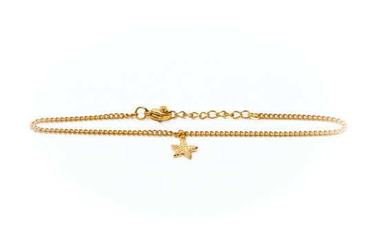 Starfish Charm Handcrafted Anklet Chain at RM Kandy for women