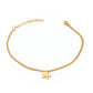 Womens Gold Starfish Adjustable Anklet Chain at RM Kandy