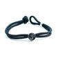 Premium Black Rope Bracelet adjustable for Men with OM Charm at RM KANDY