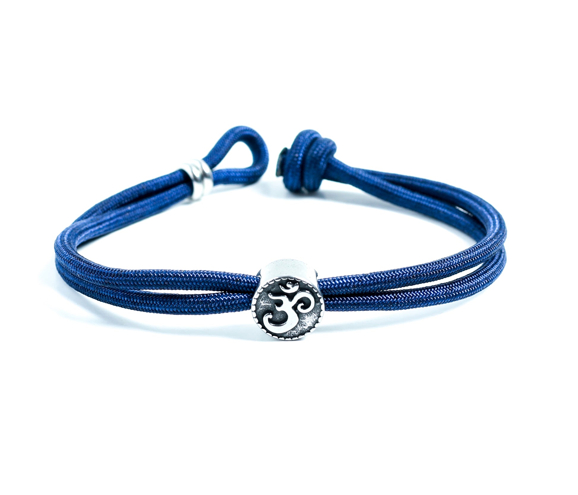 Premium Navy Rope Adjustable Bracelet for Men at RM KANDY