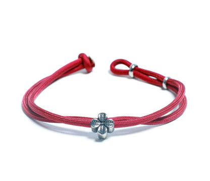 Lucky Charm Rope Bracelet in red for men at RM Kandy