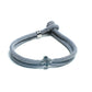 Grey Rope Cord adjustable Bracelets for men with lucky charm at RM Kandy