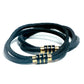 Mens Black Genuine Leather with Magnetic Closure at RM Kandy