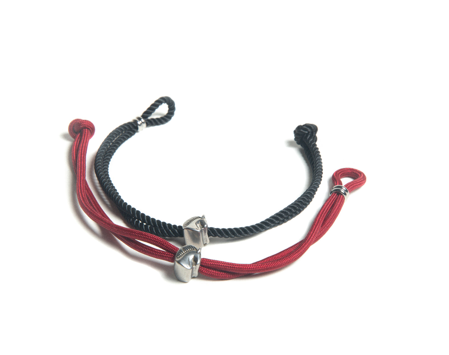 Mens Cord adjustable bracelets with horse charm at RM Kandy